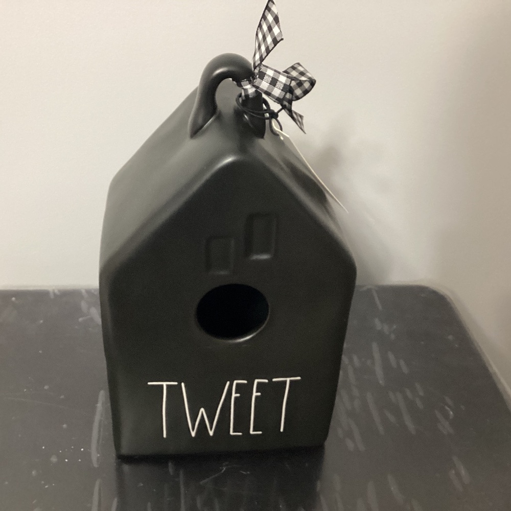 Rae Dunn tweet birdhouse